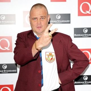 Al Murray; in 2008 Q Awards - Arrivals