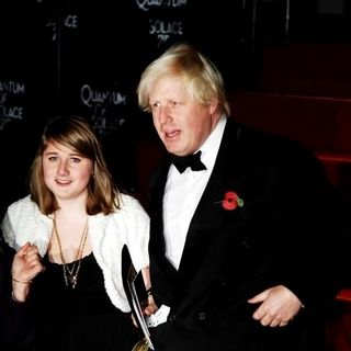 Boris Johnson in "Quantum of Solace" Royal World Premiere - Arrivals