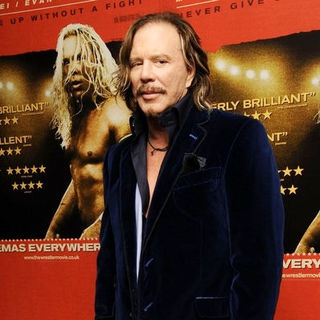 Mickey Rourke; in "The Wrestler" London Premiere - Arrivals