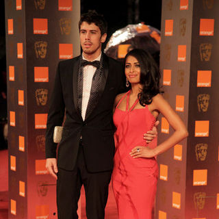 Toby Kebbell, Ruzwana Bashir in 2009 Orange British Academy of Film and Television Arts (BAFTA) Awards - Arrivals