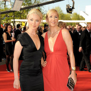 Tamara Beckwith;Tanya Bryer; in British Academy Television Awards 2009 - Arrivals