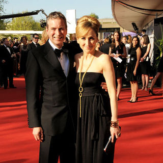 John Middleton;Charlotte Bellamy; in British Academy Television Awards 2009 - Arrivals