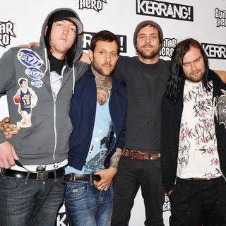 The Used in Kerrang! Awards 2009 - Arrivals