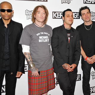 The Wildhearts in Kerrang! Awards 2009 - Arrivals