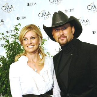 Tim McGraw;Faith Hill; in 38th Annual Country Music Awards Arrivals