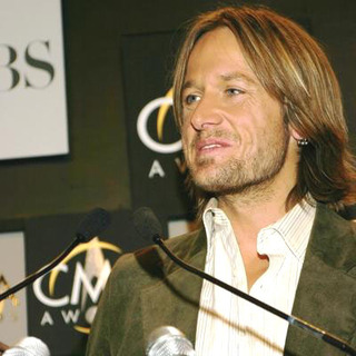 Keith Urban in 38th Annual Country Music Awards Press Room