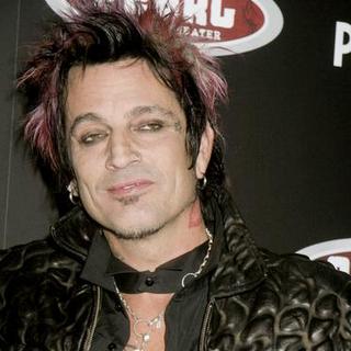 Tommy Lee; in Grand Opening of The Pearl at The Palms Hotel In Las Vegas with Gwen Stefani in Concert - Red Carpe