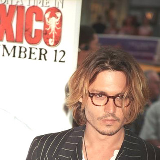 Johnny Depp; in Once Upon a Time in Mexico New York Premiere