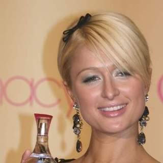 Paris Hilton; in Paris Hilton Unveils Her New Fragrance "Can Can Paris Hilton" At Macy's in Philadelphia