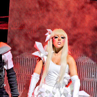 Lady GaGa in Lady Gaga Opens for New Kids on the Block in Concert at the Borgata - November 1, 2008