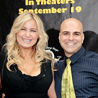 Jennifer Coolidge, Anthony Leondis in "Igor" Los Angeles Premiere - Arrivals