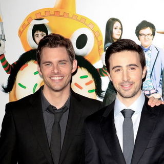 James Marsden;Josh Zuckerman; in "Sex Drive" Los Angeles Premiere - Arrivals