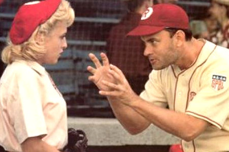 As Jimmy Dugan in "A League of Their Own" (1992)