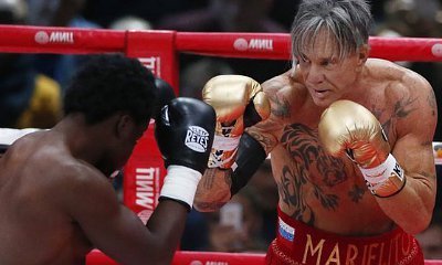 Mickey Rourke Wins First Boxing Match in 20 Years