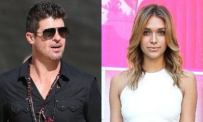 Robin Thicke Spotted With Rumored Girlfriend April Love Geary During Father-Son Outing
