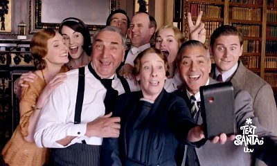 Video: George Clooney Sends 'Downton Abbey' Into Chaos in Christmas Sketch