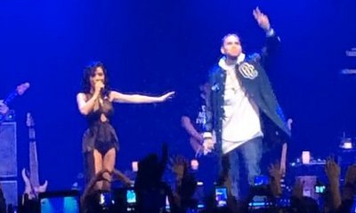 Jhene Aiko Brings Out Chris Brown for 'Drunk Texting' at L.A. Concert