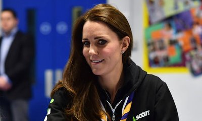 Kate Middleton Spotted Rolling Her Eyes While Visiting Scouts