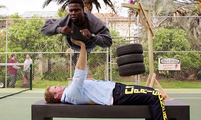 Kevin Hart Prepares Will Ferrell Before Serving in Prison in 'Get Hard' Trailer