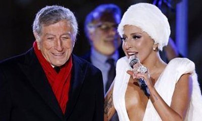 Video: Lady GaGa and Tony Bennett Caroling at 'Christmas in Rockefeller Center'