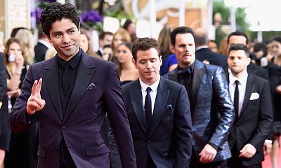 'Entourage' Cast Films Scenes on Golden Globe Red Carpet