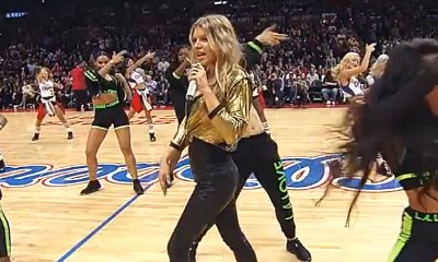 Video: Fergie Plays Surprise Performance of 'L.A. Love (La La)' During Clippers Game
