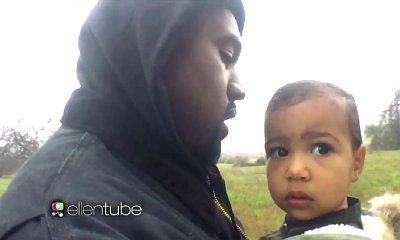 Kanye West Serenades Daughter North West in 'Only One' Music Video