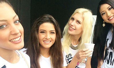 Miss Lebanon Saly Greige Criticized After Posing for Selfie With Miss Israel Doron Matalon