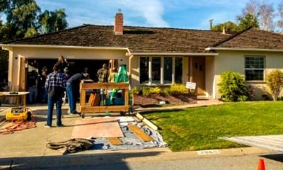 Video: Steve Jobs Biopic Films in Garage Where First Apple Computer Was Built