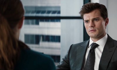 Dakota Johnson Interviews Jamie Dornan in New 'Fifty Shades of Grey' Clip