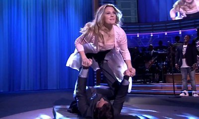 Jimmy Fallon and Drew Barrymore 'Dirty Dancing' on 'Tonight Show' Post-Super Bowl Episode