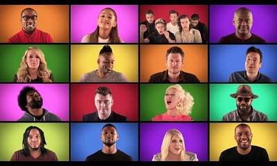 Video: Jimmy Fallon, Carrie Underwood and More Sing 'We Are the Champions' A Capella