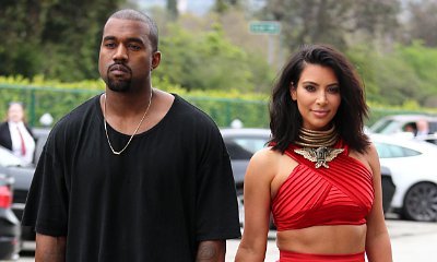 Kanye West and Kim Kardashian Show New Sneakers and New Hair at Pre-Grammy Brunch