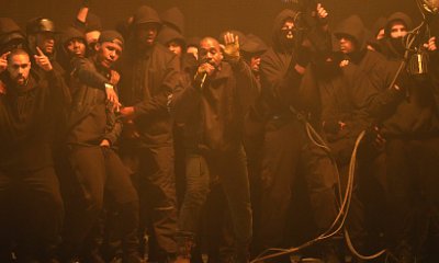 Video: Kanye West Debuts New Track 'All Day' at 2015 BRIT Awards