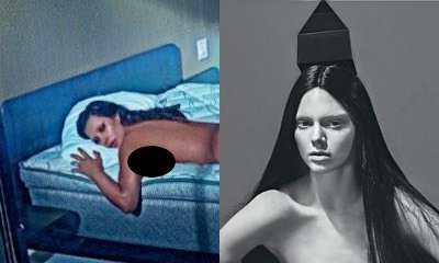 Kim Kardashian Is Naked in Bed, Kendall Jenner Grabs Boob in New Love Magazine Shots