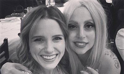 Lady GaGa Celebrates Her Engagement With Taylor Kinney's 'Chicago Fire' and 'Chicago P.D.' Family