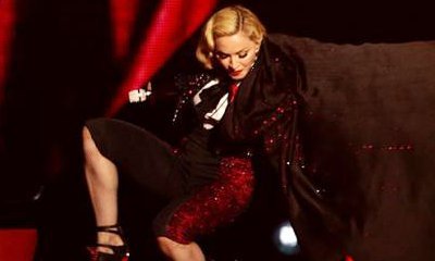 Video: Madonna Takes Major Tumble Onstage When Performing at BRIT Awards
