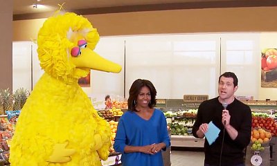 Video: Michelle Obama Appears on 'Billy on the Street' to Promote 'Eat Brighter'