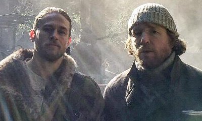 First Look at Charlie Hunnam on the Set of 'Knights of the Roundtable'
