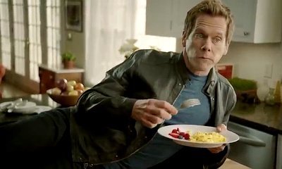 Kevin Bacon Sneaks Into Someone's Kitchen in New Eggs Ad