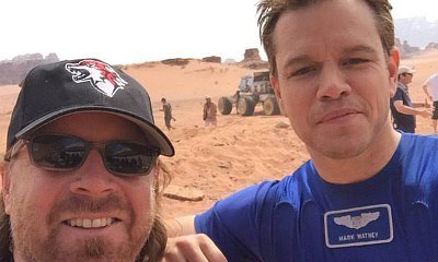 First Look at Matt Damon on 'The Martian' Set