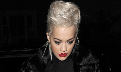 Rita Ora Bares Nipples in Sheer Top While Leaving Charli XCX's London Gig