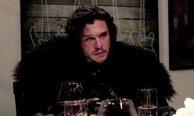 Video: Jon Snow Ruins the Mood at Seth Meyers' Dinner Party