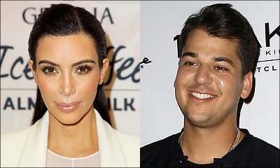 Kim Kardashian Says Her Brother Rob 'Is Not Comfortable on His Own Skin'