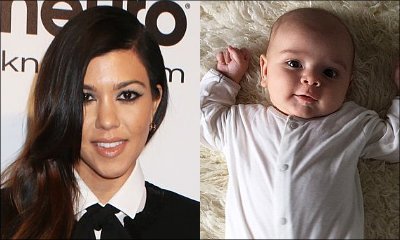Kourtney Kardashian Shares First Picture of Adorable Baby Boy Reign