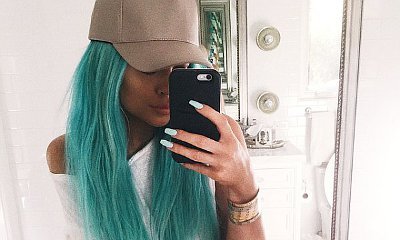 Kylie Jenner Dyes Her Hair Aqua Blue