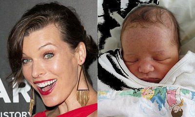 Milla Jovovich Debuts First Pic of Newborn Baby Dashiel
