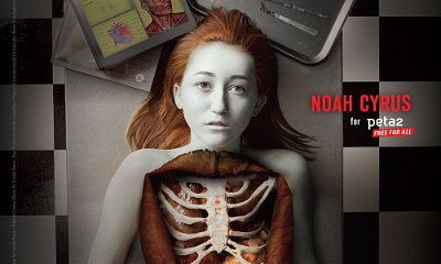 Noah Cyrus Featured in Graphic PETA's Campaign Against Animal Dissection
