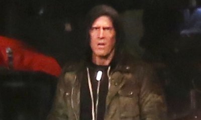 Ryan Reynolds Pictured With Scarred Face on Set of 'Deadpool'