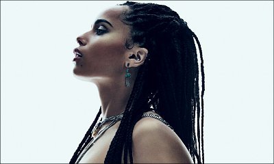 Zoe Kravitz Bares Nipples in Flaunt Magazine